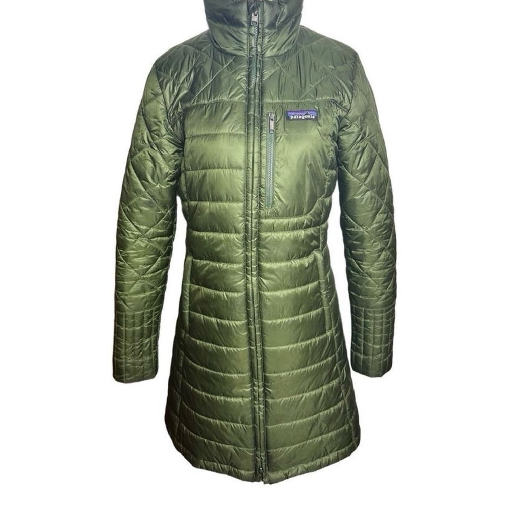 Patagonia Women's Olive Puffer Coat